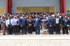Chief-Moji-Ladipo-former-Registrar-University-of-Ibadan-and-Redemmers-Universitys-management-team-in-group-photograph-with-participants-at-Registry-Workshop